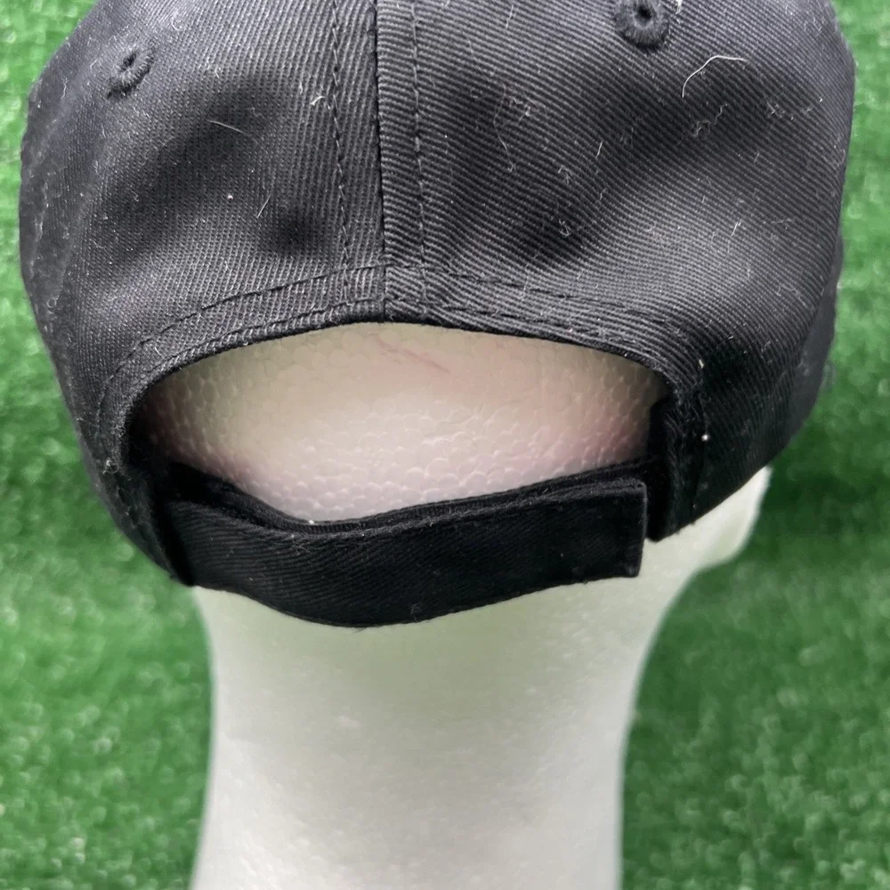 STIHL Black‎ & Orange Embroidered Logo Baseball Cap Hat Adjustable